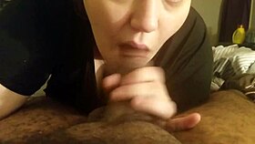 Wifey Craves Giving Sloppy Deepthroat Every Time