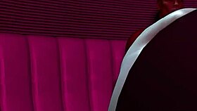 Lady Dimitrescu studsar rumpa på fet kuk! Hur vilt kan hentai bli i Resident Evil?