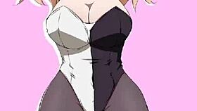 I watch Enoshima Junko in Danganronpa hentai, it's so hot