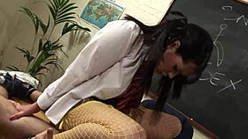 Tanya Cox fucks her teacher hard