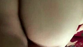 Stunning Latina with perfect white ass gets pounded hard with a messy creampie