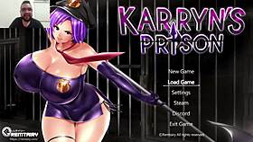 Karryn in prison hentai game.