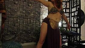 Watch Steffi Princess tease her pussy in dance?