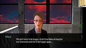 my new family plays a game together