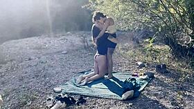 Catalan Girls Having Lesbian Sex Outdoors - Real And Natural Porn