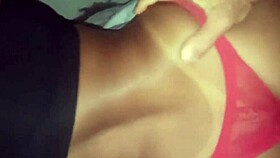 in this reality show, a latina amateur prostitute engages in homemade pussy play