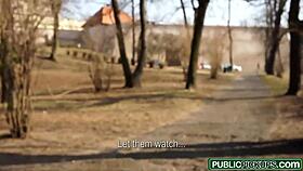 Teen katarina picks up guy for kitchen sucking and assfucking