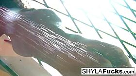 shyla stylez does a rare erotic solo masturbation session