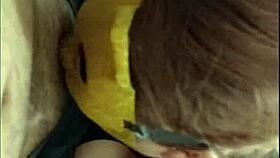 After school, I give oral to my friend who takes advantage and goes deep