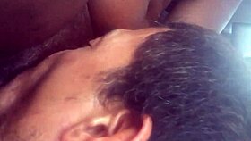 Skarface eats naejae's ass and tits.