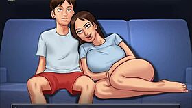 summertime saga 212 has the girl riding in cowgirl position