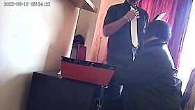 I, The Secretary, Suck The Boss's Cock On Cctv