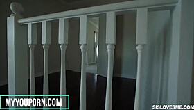 step sis and bro having fun together