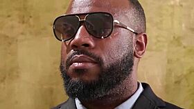 Petite bride Aften Opal gets group fucked by five big black cocks before her wedding