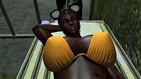 Pandy In Prison, Watch Her Big Tits In This Hentai Action!
