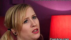 Foxy Babe Swallows All The Semen In This Intense Blowbang Facial!