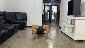 I'm too old to sit on your lap, stepfather, but not for taboo anal play. Let's try doggystyle tonight