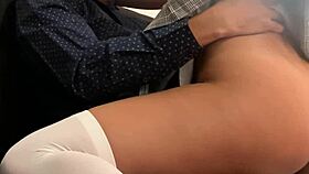 I caught my schoolgirl niece banging her teacher on hidden cam!