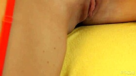 Blonde Milf Nina Elle Fingers Her Wet Pussy Until She Squirts Hardcore. Intense Masturbation In German Style.