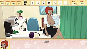 الممرضة والدكتور يشاركان لحظة أثناء فحص المريض في دراما ميلف تون.