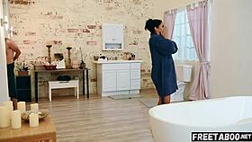 Stepmom And Stepdaughter Team Up For Stepbro's Satisfaction