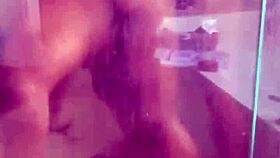 Lady raex shower scene