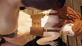 aloy from horizon zero dawn takes a deep creampie in 3d