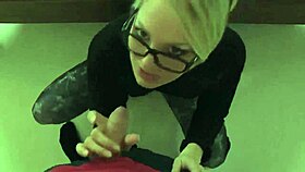 Whore sucks cock hard while talking on phone!