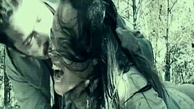 Nude cute girl punished in erotic sex scene with music 😈