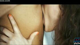 Hot European call center girls engage in lesbian sex and masturbation