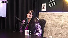 why kiss a famous guy in sheer red lingerie?