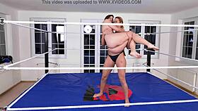 blonde vs brunette - cherry kiss humiliates amirah adara in girl on girl fight