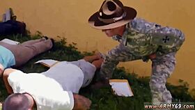First time gay anal sex with drill sergeant
