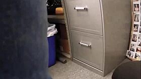 Cute brunette teen Leana Lovings fucked by guard after strip search