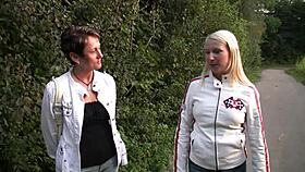 gina casting features tina and j�rgen in an interview session with some personal questions.