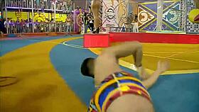 We start with the girls' parade in this sunny fight, what a tease!