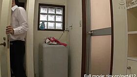 man ties milf to dog for home doggystyle