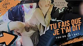 Wife's First Dogging In France With Blowjob And Flashing!