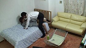 Secret filming reveals sister's hidden desires near parents' home.