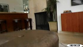 petite teen gets pussy rammed by stepbro