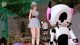 Harem hotel 408 features sexy 3d cartoon characters in a hotel game