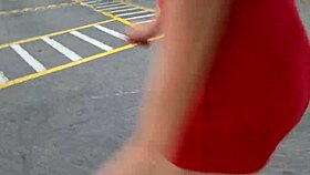 Esposa No Mercado Sem Calcinha Exibe Em Publico