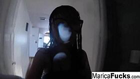 marica hase masturbates in sexy lingerie