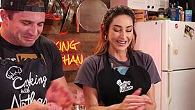 Christiana Cinn Describes Her Job at the Bikini Bar During Casting Interview