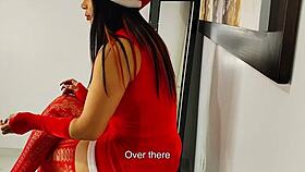 the hotwife feels excited to have more men for a passionate gangbang