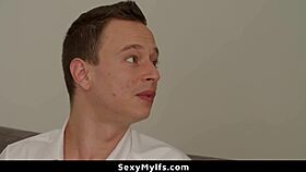 stepmom joins stepdaughter and boyfriend in group sex with big cock