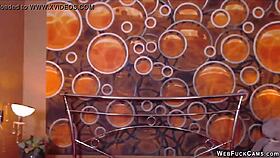 busty asian bbw camgirl dancing