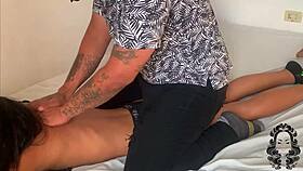 Horny Stepsister Melts Under Skilled Hands During Latina Massage
