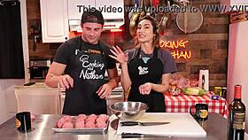 Christiana Cinn Describes Her Job at the Bikini Bar During Casting Interview