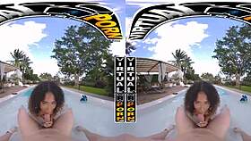 Virtual Porn - Skyla Suns Outdoor Fuck By The Pool Pov Vr!